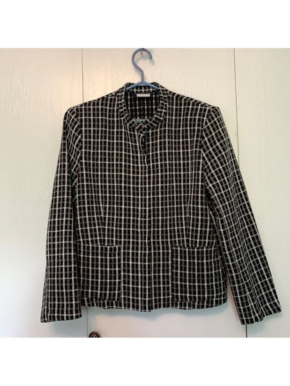 Zip up blazer rainbow bridge 🇨🇦 medium checker